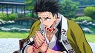 Gyomei Himejima as seen in Demon Slayer (Image via Ufotable)